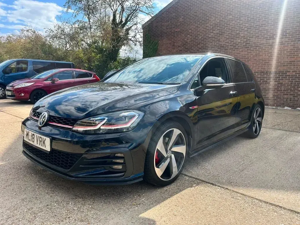 Used VW Golf VII GTI 230 HP (169 kW) 2018 Black Hatchback