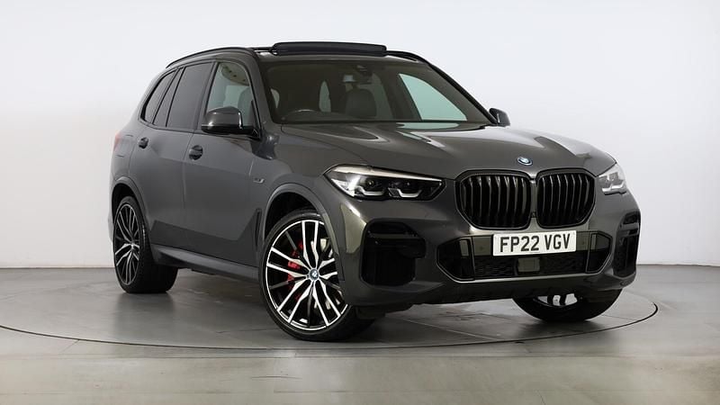 Grey Used 2022 BMW X5 M Sport SUV | £43,000 (Expensive) - Image 1/4