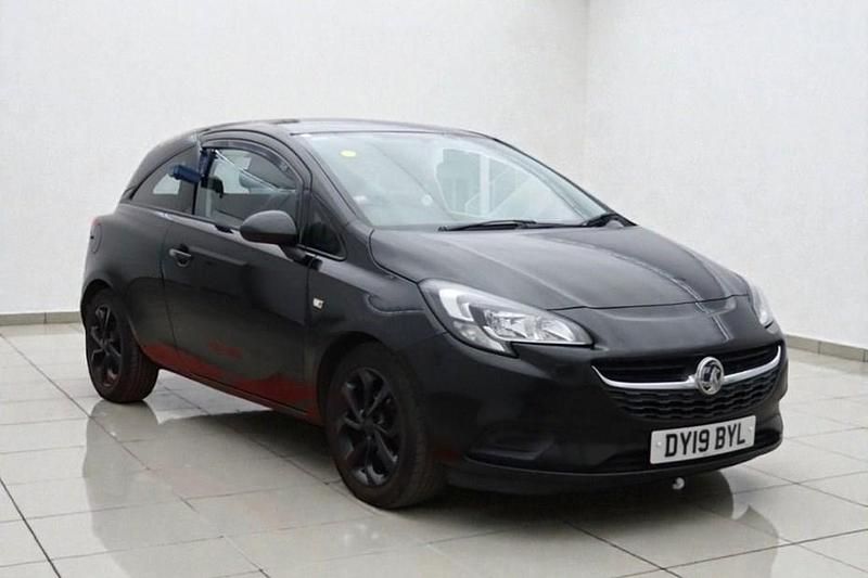 Used Vauxhall Corsa Sport 90 HP (66 kW) 2019 Black Hatchback