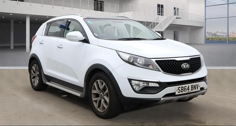 White Used 2014 Kia Sportage 2 SUV | £4,490 (Good price) - Image 1/4