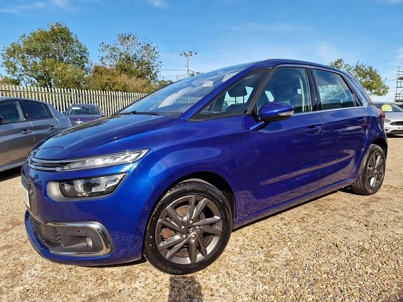 Blue Used 2017 Citroën C4 Picasso Feel MPV | £6,495 (Good price) - Image 1/4