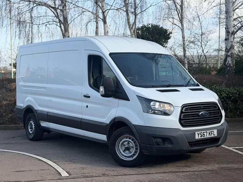 Used Ford Transit 130 HP (95 kW) 2017 White Van