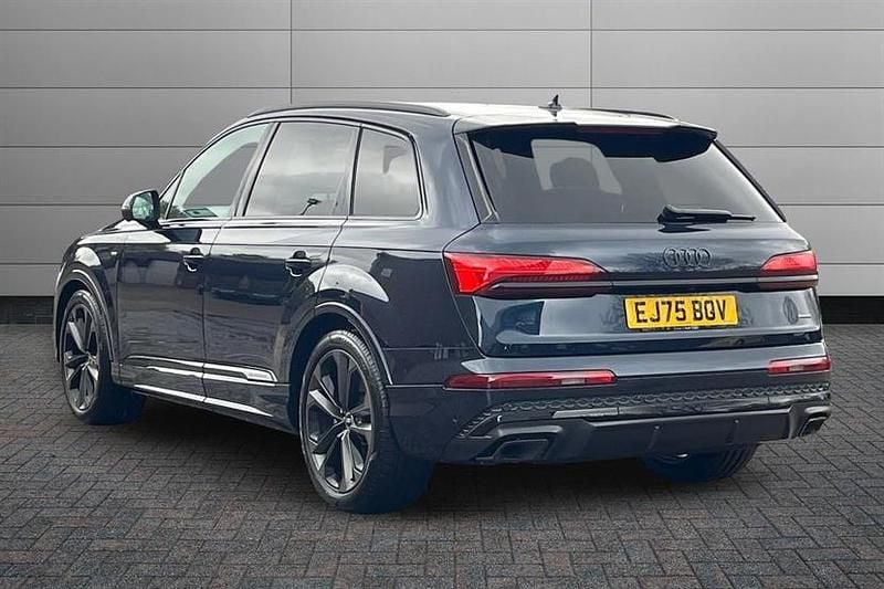 New Audi Q7 Black Edition 231 HP (169 kW) 2025 Waitomo blue SUV