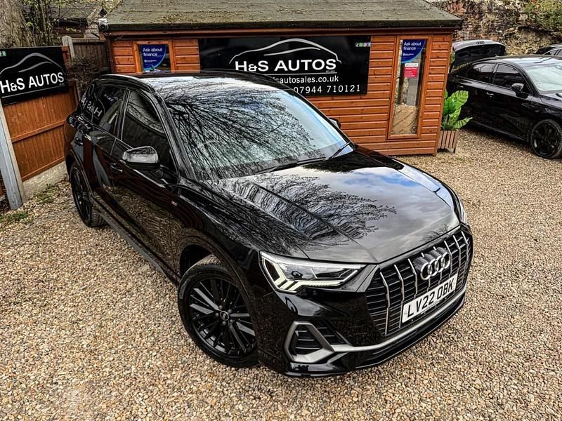 Used Audi Q3 S-Line 150 HP (110 kW) 2022 Black SUV