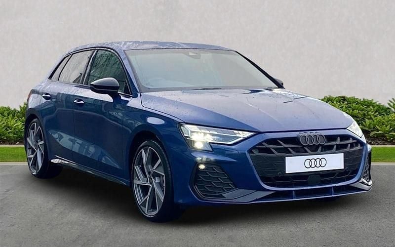 New 2026 Audi A3 Sportback e-tron Black Edition Sedan | £41,199 (Fair price) - Image 1/2