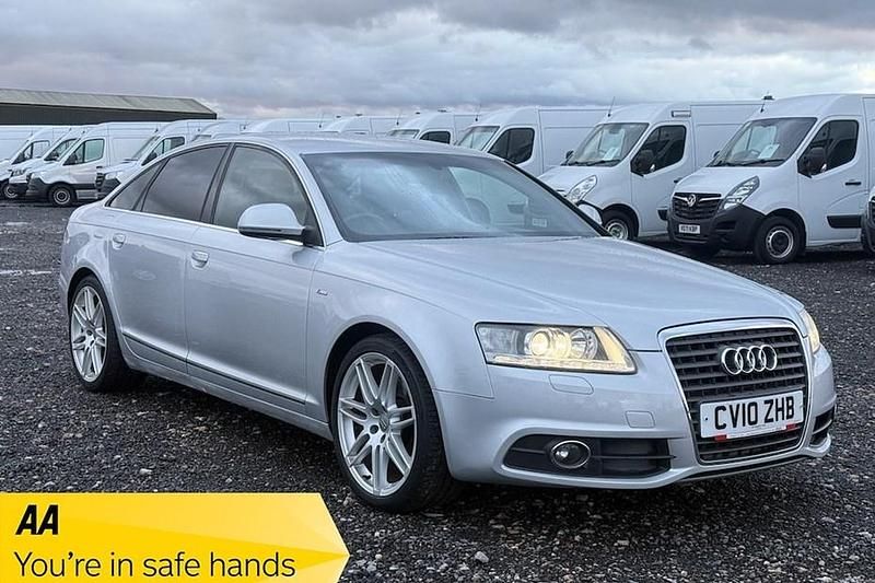 Silver Used 2010 Audi A6 S-Line Sedan | £3,775 (Fair price) - Image 1/1