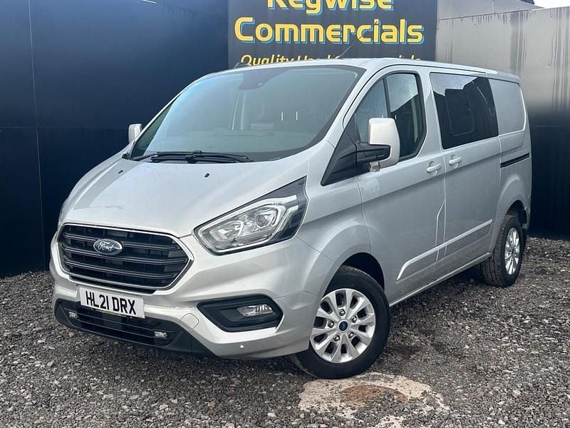 Used Ford Transit Custom Limited 130 HP (95 kW) 2021 Silver Van