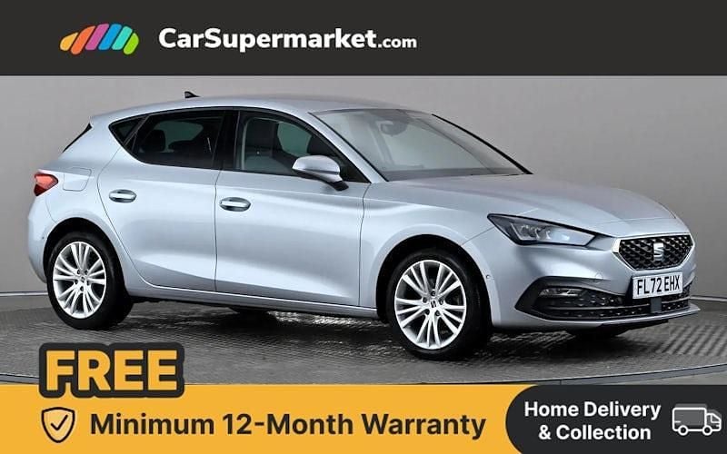 Silver Used 2022 Seat Leon SE Dynamic Hatchback | £14,197 (Fair price) - Image 1/4