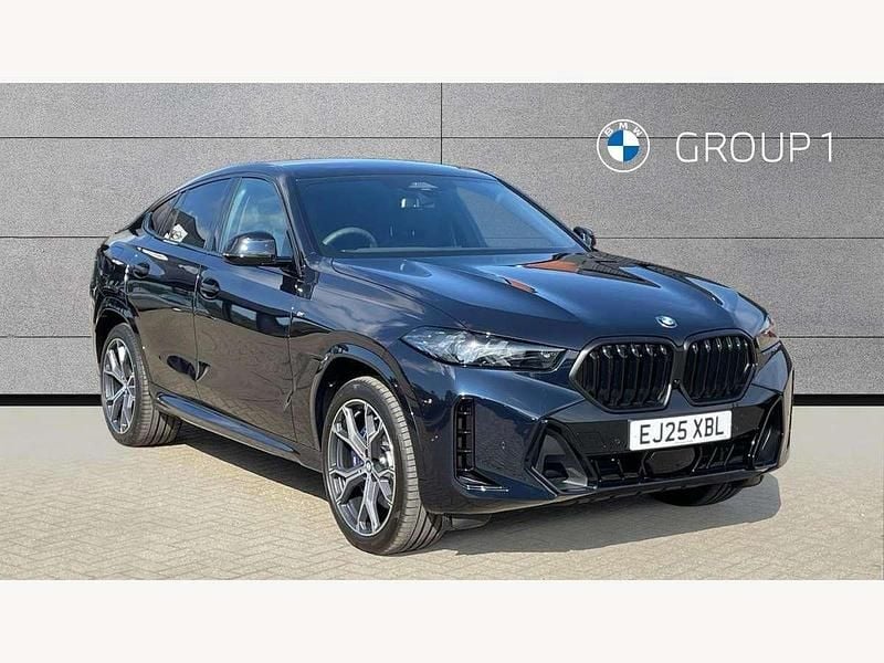 Black Used 2025 BMW X6 M Sport SUV | £65,778 (A bit pricey) - Image 1/4