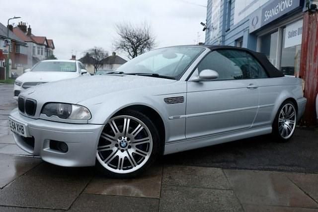 Used BMW M3 Luxury Line 338 HP (248 kW) 2004 Silver Cabriolet