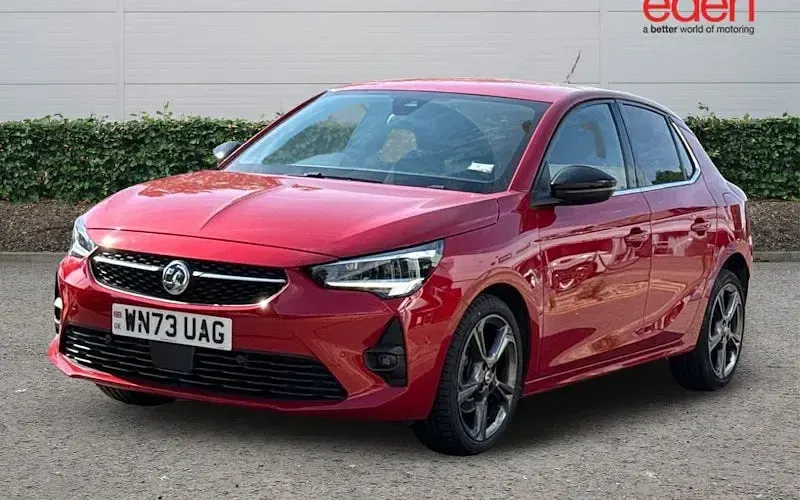 Used Vauxhall Corsa Ultimate 101 HP (74 kW) 2023 Red Hatchback
