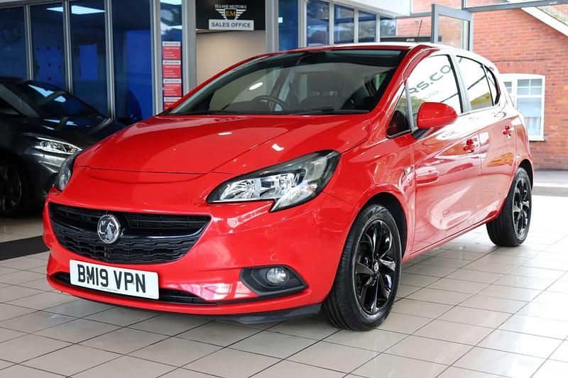 Used Vauxhall Corsa 90 HP (66 kW) 2019 Red Hatchback