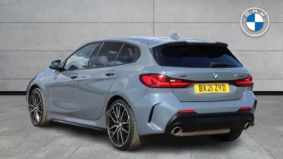 Used BMW M135 Shadowline 302 HP (222 kW) 2021 Grey Hatchback