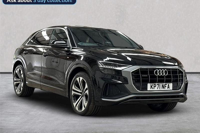 Black Used 2021 Audi Q8 Comfort SUV | £39,061 (Super price) - Image 1/4
