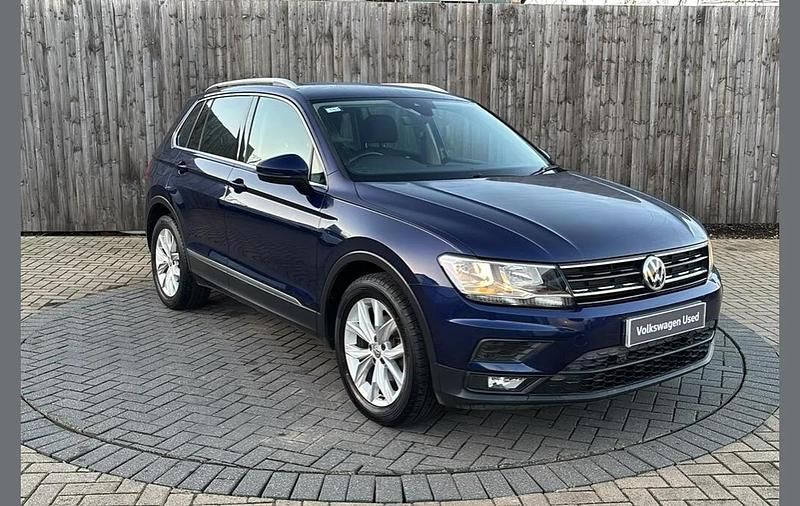 Used VW Tiguan SE 150 HP (110 kW) 2018 Blue SUV