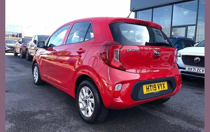 Used Kia Picanto 83 HP (61 kW) 2019 Red Hatchback