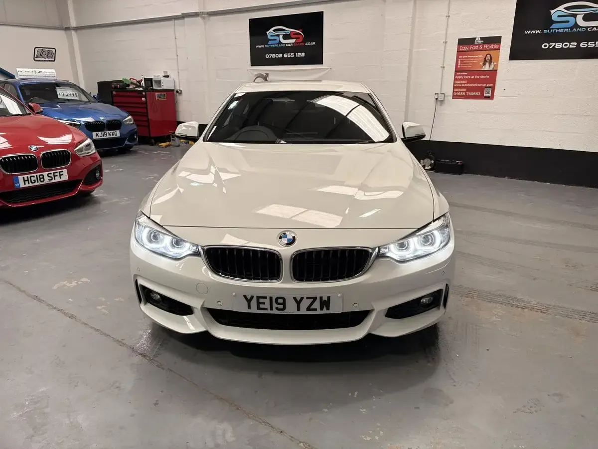 Used BMW 430 M Sport 258 HP (189 kW) 2019 White Coupe