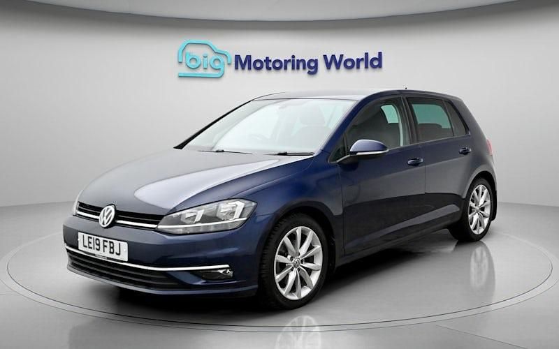 Used VW Golf VII GT 116 HP (85 kW) 2019 Blue Hatchback