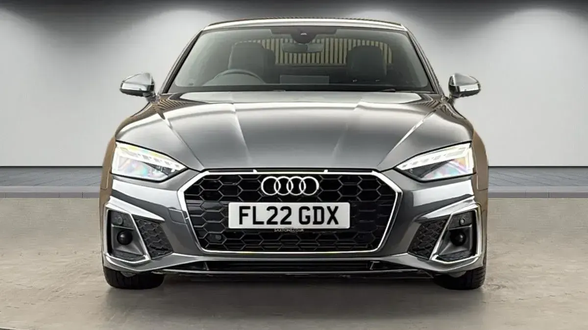 Used Audi A5 S-Line 204 HP (150 kW) 2022 Daytona gray pearl effect/daytona gray pearl effec Coupe