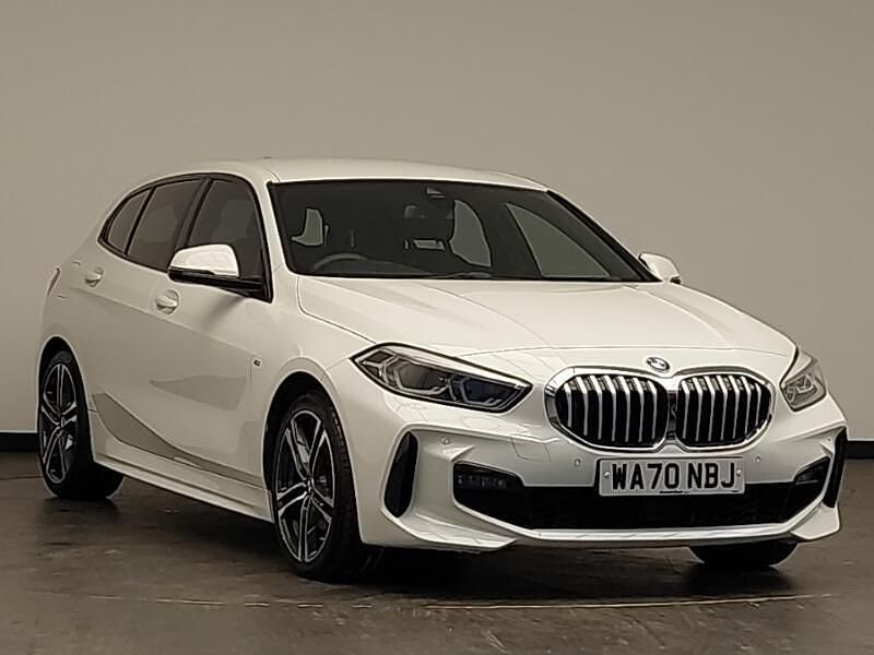 Used BMW 118 M Sport 150 HP (110 kW) 2020 White Hatchback