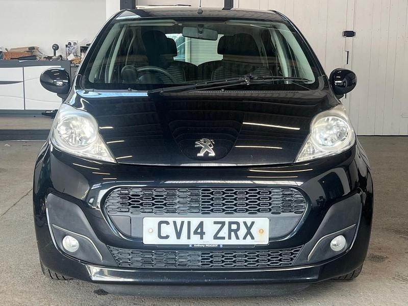 Begagnad Peugeot 107 Active 68 HK (50 kW) 2014 Svart Halvkombi