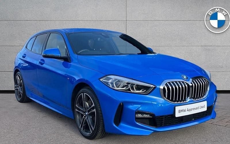 Misano blue Used 2021 BMW 118 M Sport Hatchback | £19,576 (Good price) - Image 1/4