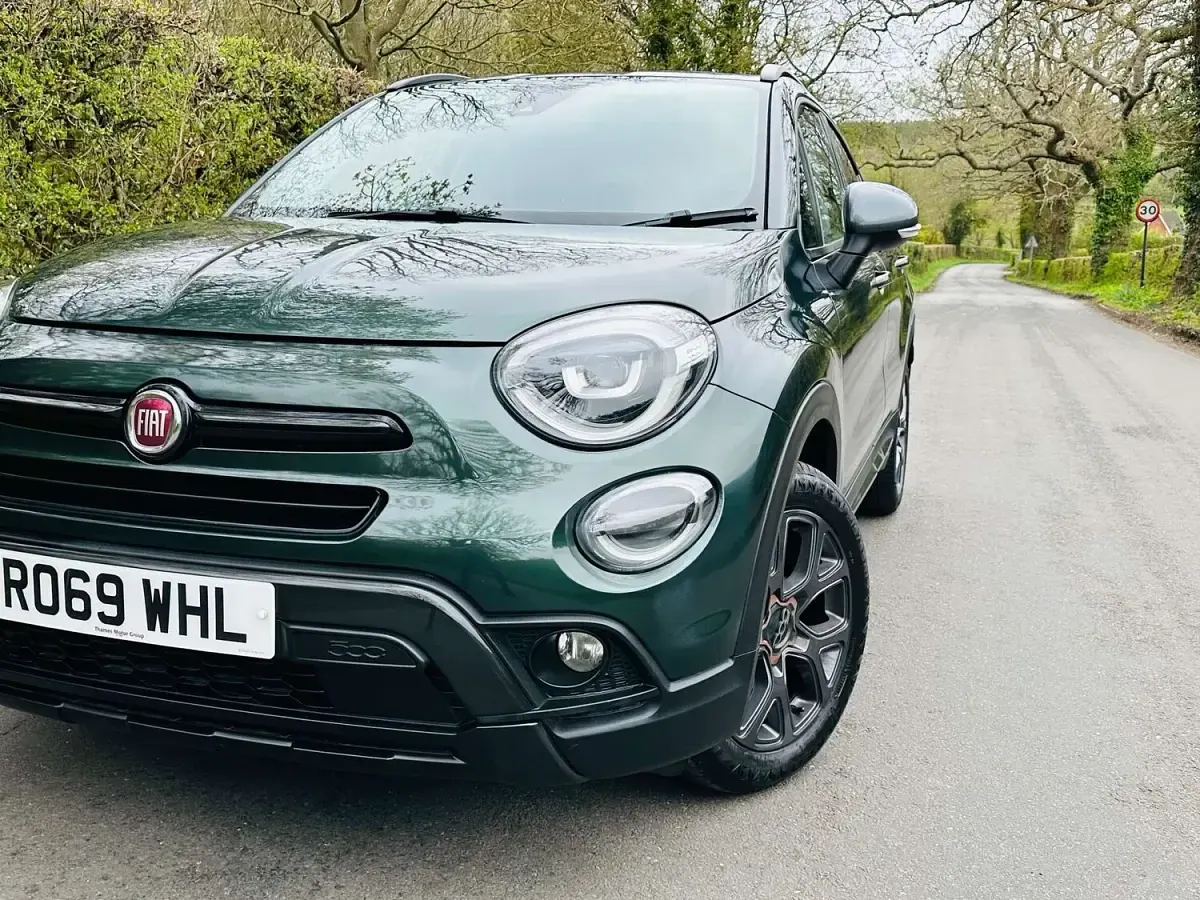 Used Fiat 500X S 120 HP (88 kW) 2019 Green SUV