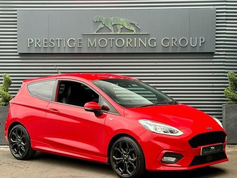 Red Used 2019 Ford Fiesta ST-Line X Hatchback | £6,999 (Fair price) - Image 1/2