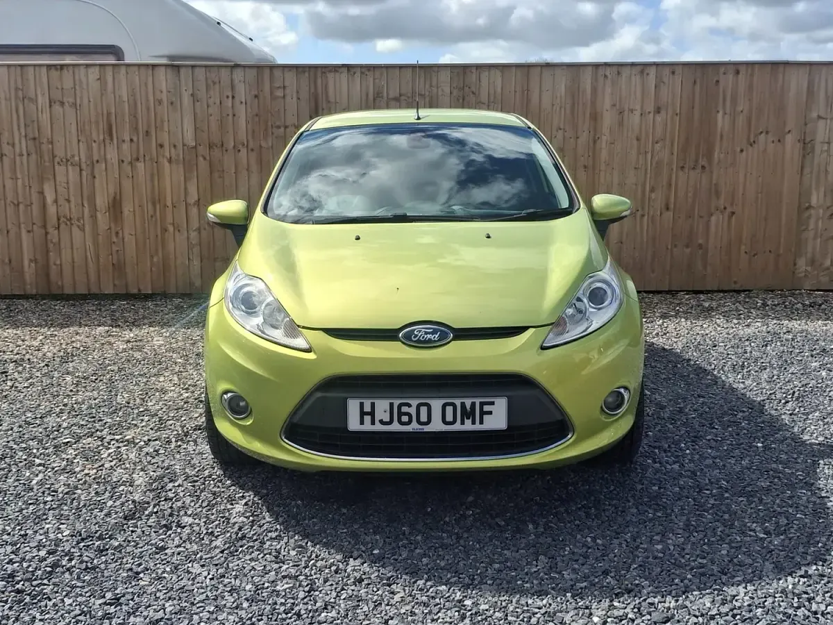 Used Ford Fiesta Titanium 2010 Green Hatchback