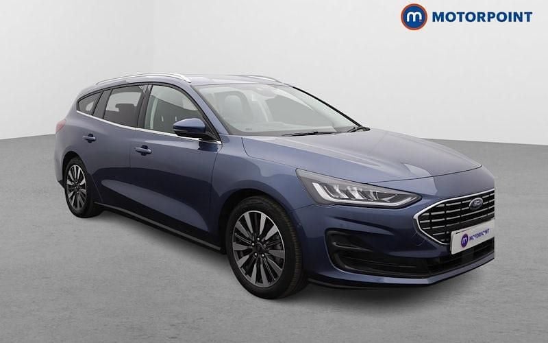 Blue Used 2023 Ford Focus Titanium X Estate | £19,899 (Fair price) - Image 1/4