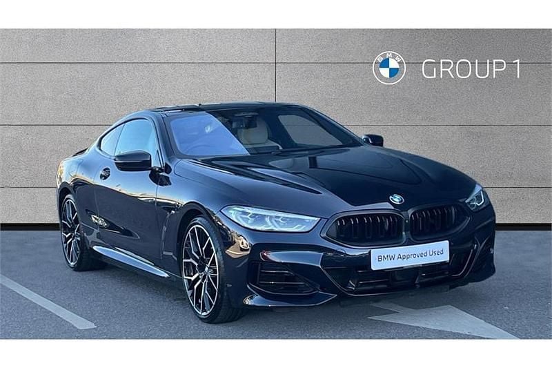 Carbon black Used 2022 BMW 840 M Sport Coupe | £41,875 (Fair price) - Image 1/4