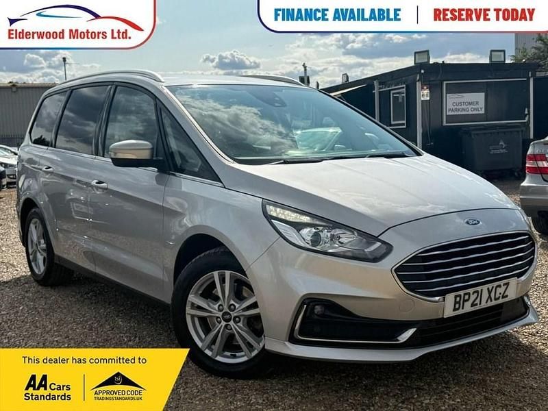 Silver Used 2021 Ford Galaxy Titanium MPV | £13,490 (Good price) - Image 1/4