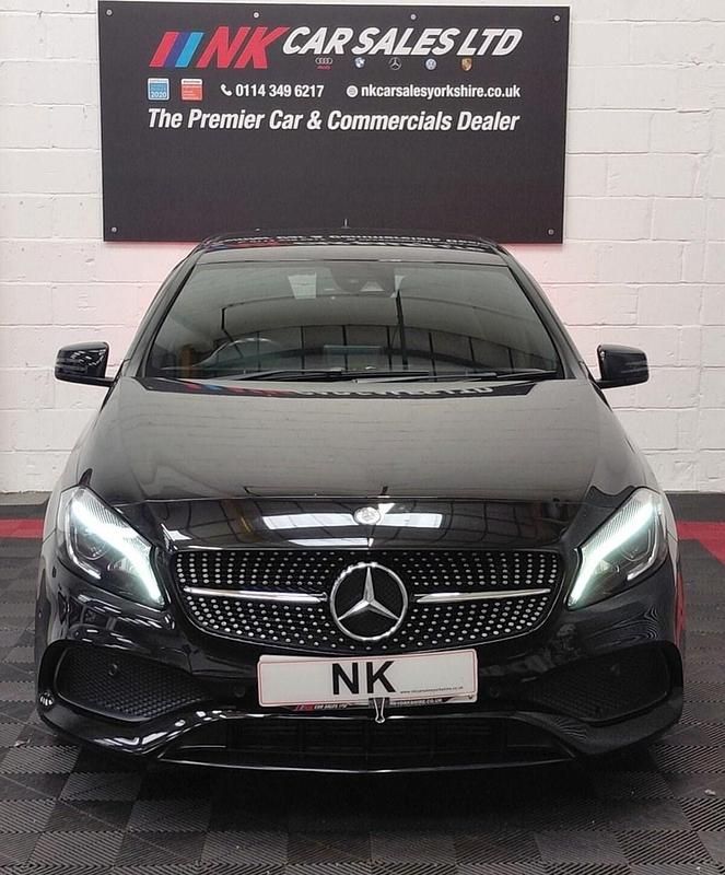 Used Mercedes A200 AMG Line Premium 2017 Black Hatchback