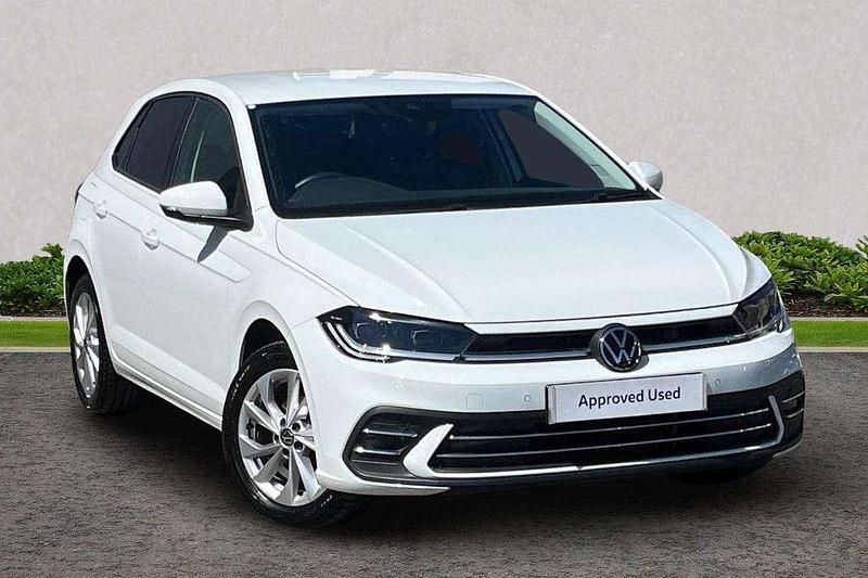 White Used 2023 VW Polo Style Hatchback | £19,995 (Expensive) - Image 1/4