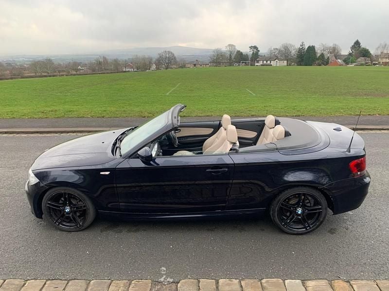 Used BMW 118 Cabriolet Sport Line 2013 Black Cabriolet