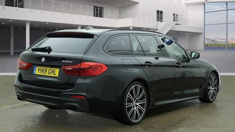 Used BMW 530 M Sport 2019 Black Estate