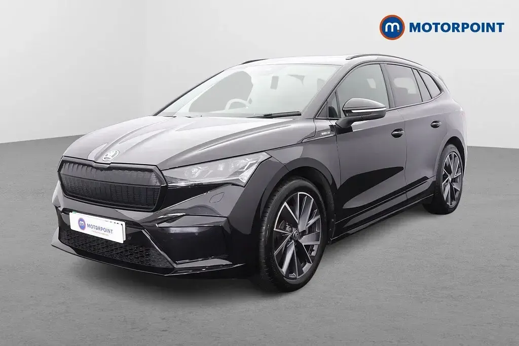 Used Skoda Enyaq iV SportlinePlus 210 kW (286 HP) 2024 Black SUV