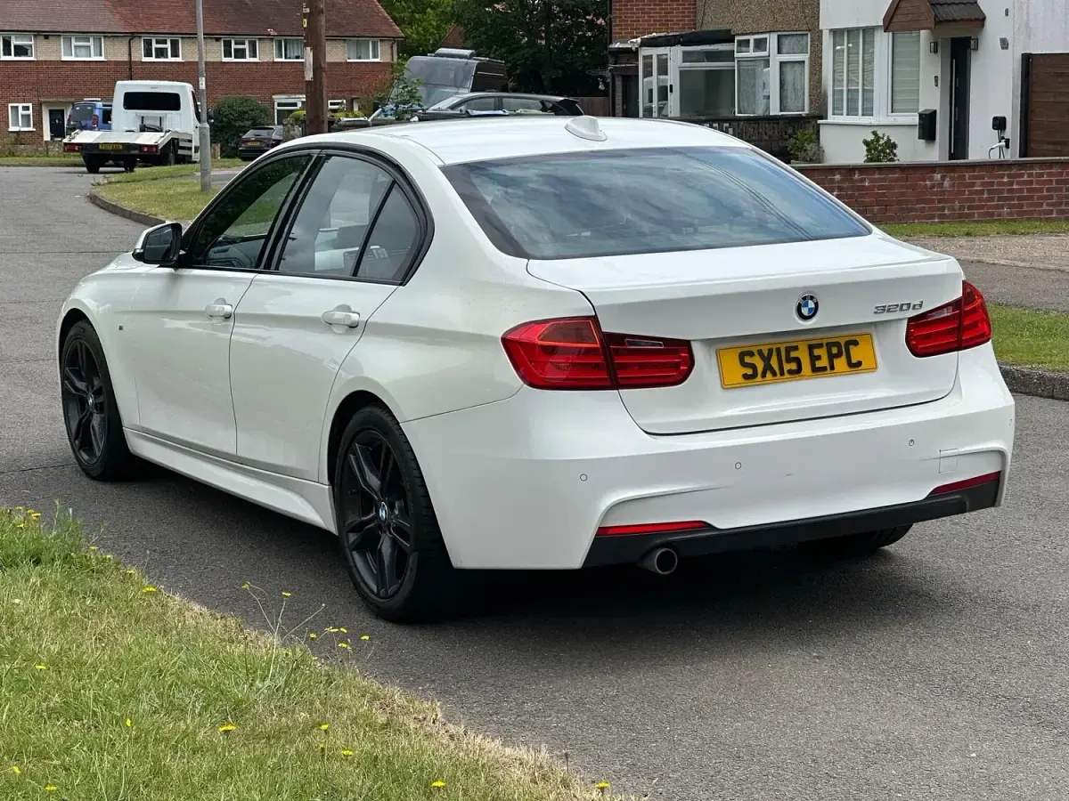 Used BMW 320 M Sport 2015 White Sedan
