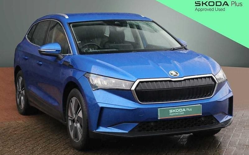 Used Skoda Enyaq iV SportLine 150 kW (204 HP) 2023 Race blue metallic SUV