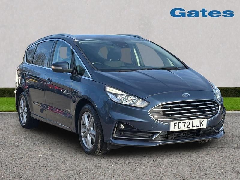 Begagnad Ford S-MAX Titanium 190 HK (139 kW) 2023 Blå Minibuss