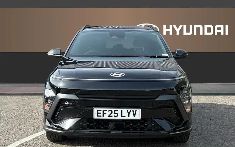 Second-hand Hyundai Kona N Line 129 CP (94 kW) 2025 Negru SUV