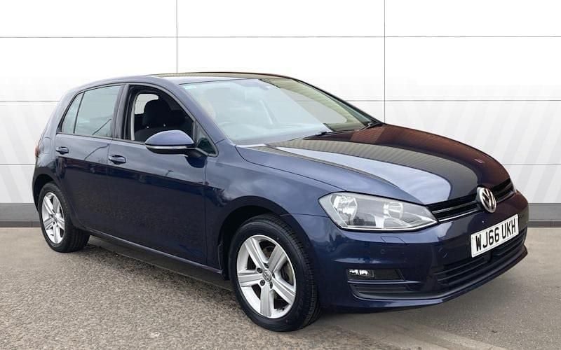 Used VW Golf VII Edition 110 HP (80 kW) 2016 Blue Hatchback