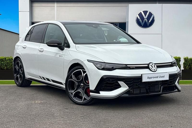 White Used 2025 VW Golf VIII GTI Hatchback | £42,989 - Image 1/4