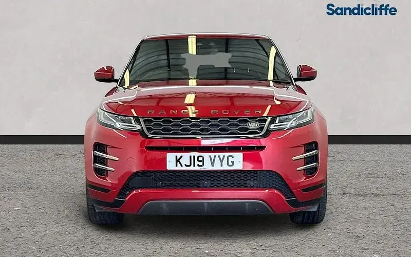 Used Land Rover Range Rover evoque HSE Dynamic 182 HP (133 kW) 2019 Red SUV