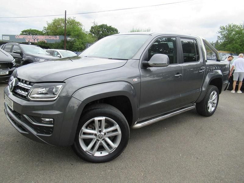 Grey Used 2017 VW Amarok Highline Pickup | £14,995 (Fair price) - Image 1/4