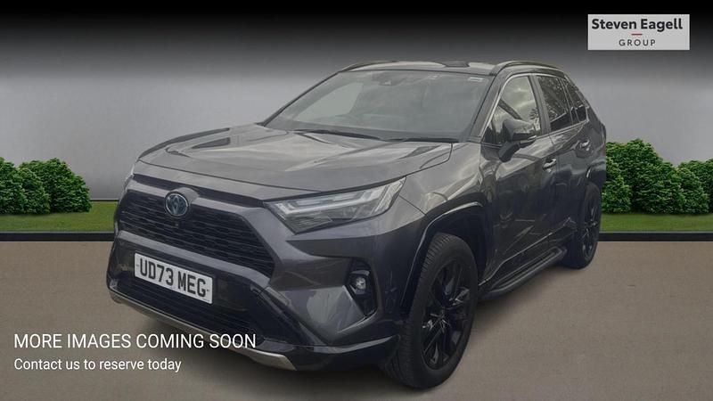 Grey/black Used 2023 Toyota RAV4 Hybrid SUV | £33,746 (A bit pricey) - Image 1/4