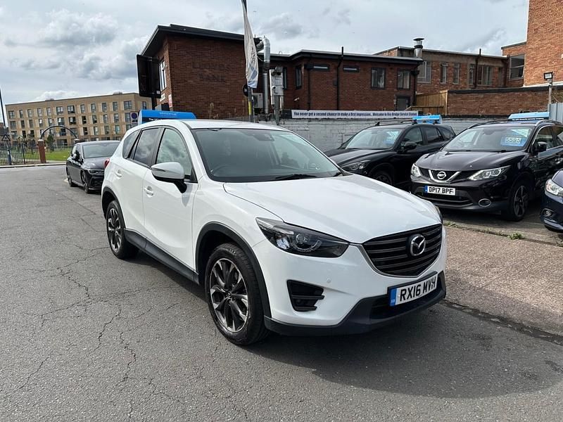 White Used 2016 Mazda CX-5 Inclusive SUV | £5,695 (A bit pricey) - Image 1/4
