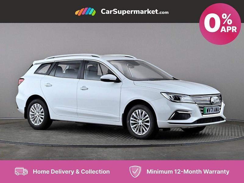 White Used 2021 MG MG5 EV Exclusive Estate | £14,497 (Expensive) - Image 1/4