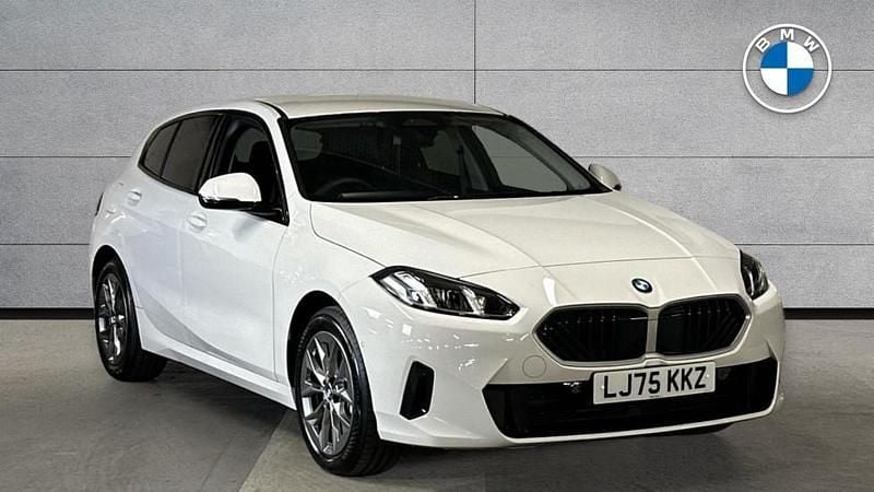 New BMW 120 Sport Line 168 HP (123 kW) 2025 White Hatchback