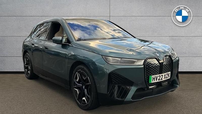 Blue Used 2022 BMW iX M Sport SUV | £37,296 - Image 1/4